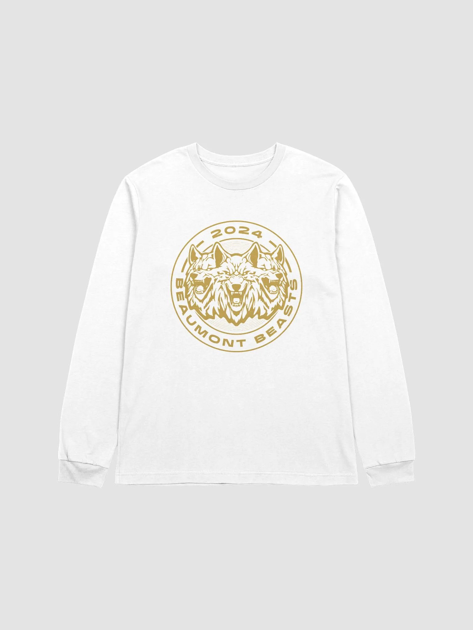 Beaumont Beasts White Long Sleeve product image (1)