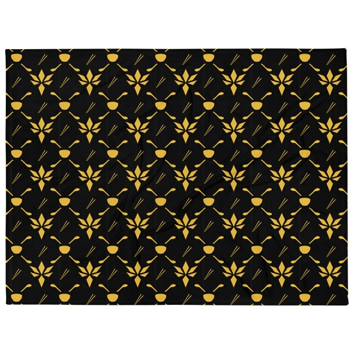 Sjouklynne Emblem Print Throw Blanket product image (2)