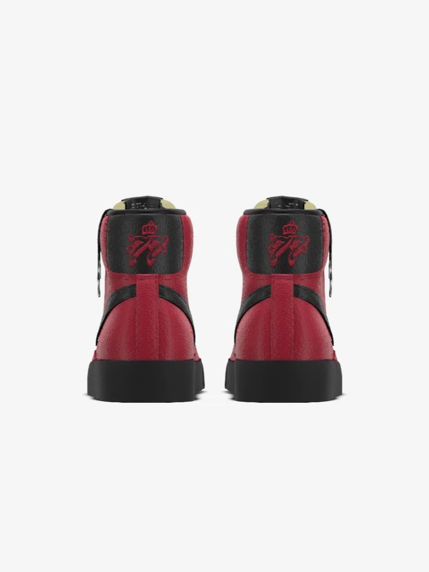 N1K3-C1TY Subvert Blazer High - Red product image (3)