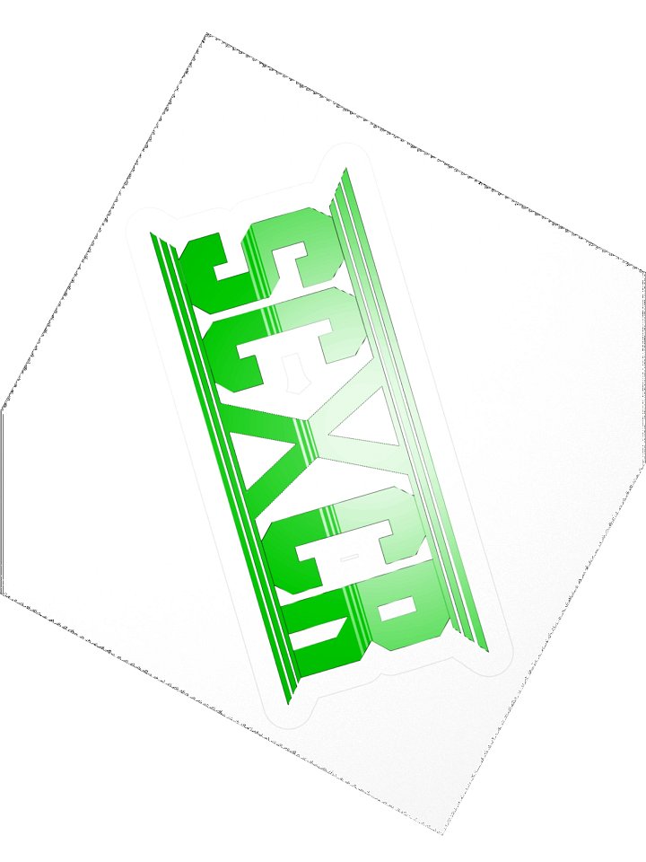 SCBars (Green) Sticker product image (2)