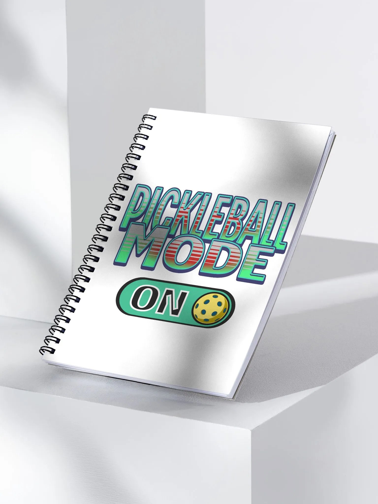 Pickleball Mode Spiral Notebook product image (2)