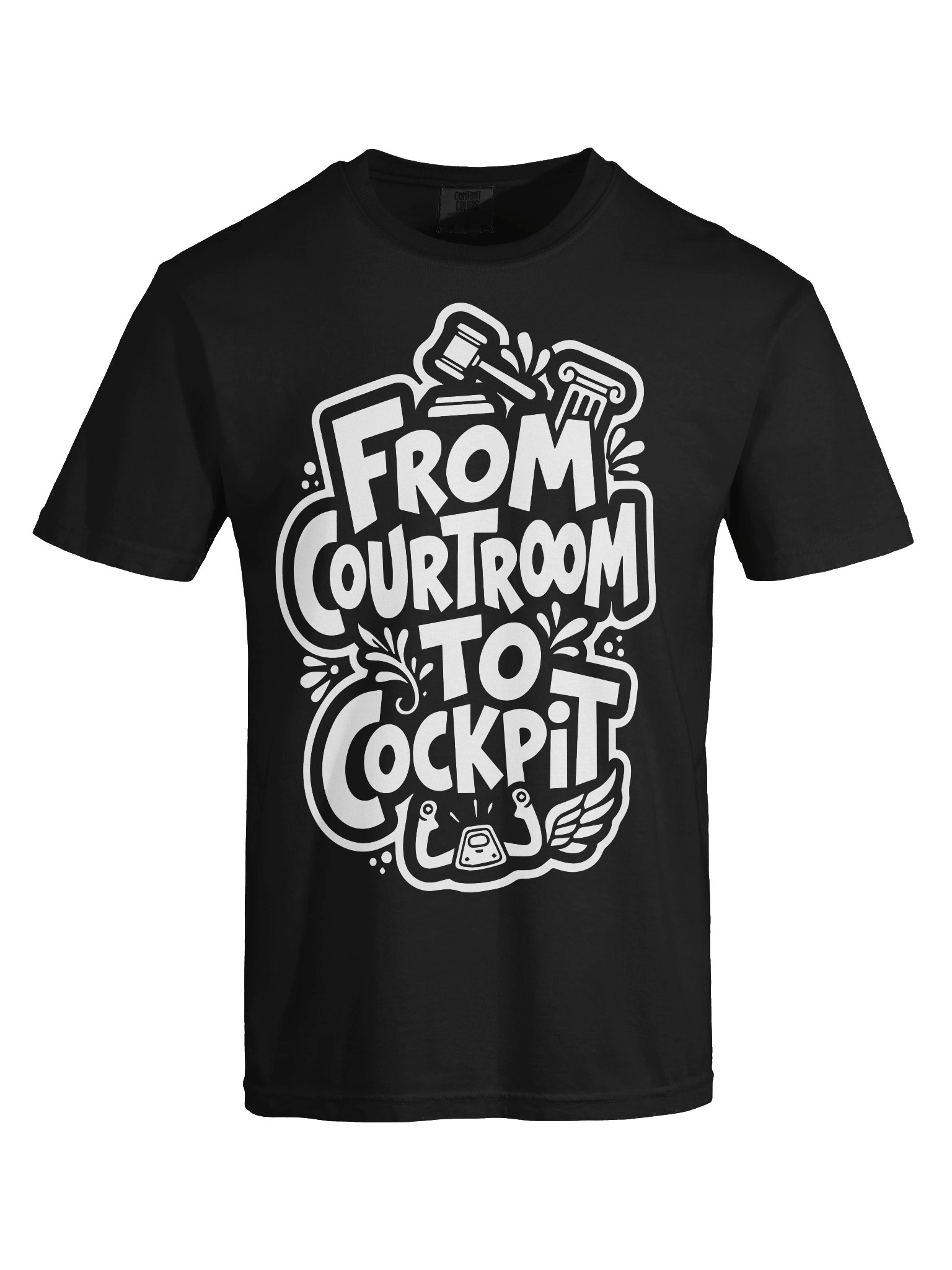 From Courtroom to Cockpit Tee product image (60)