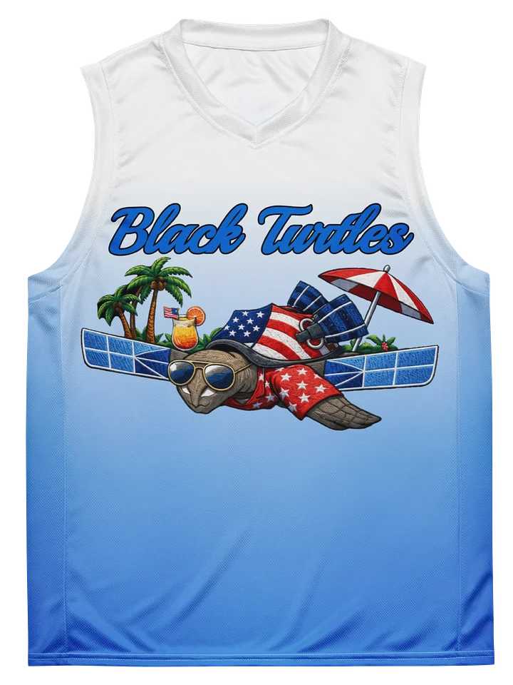 Sleeveless Black Turtles 2026 Jersey (Message SPC4 West to order) product image (2)