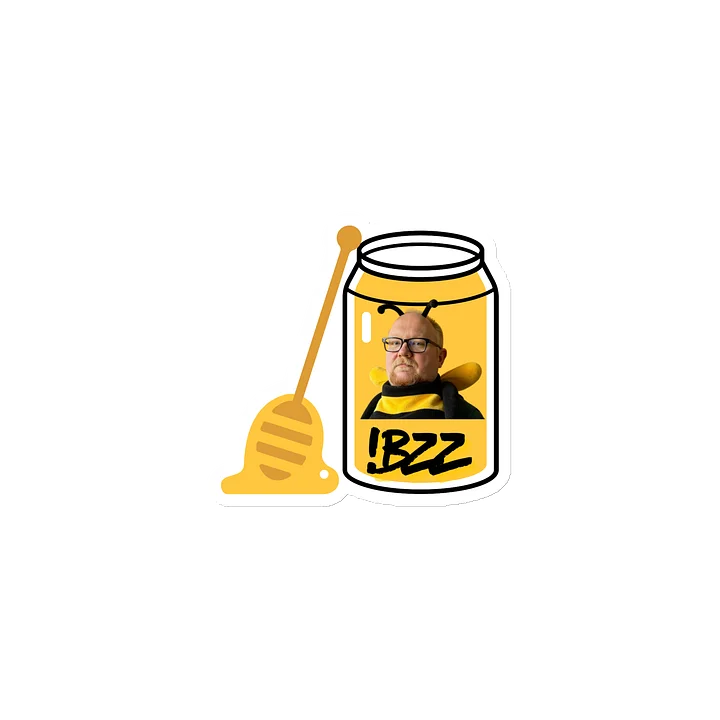 J2Bee Honey Jar Die-Cut Magnet product image (1)