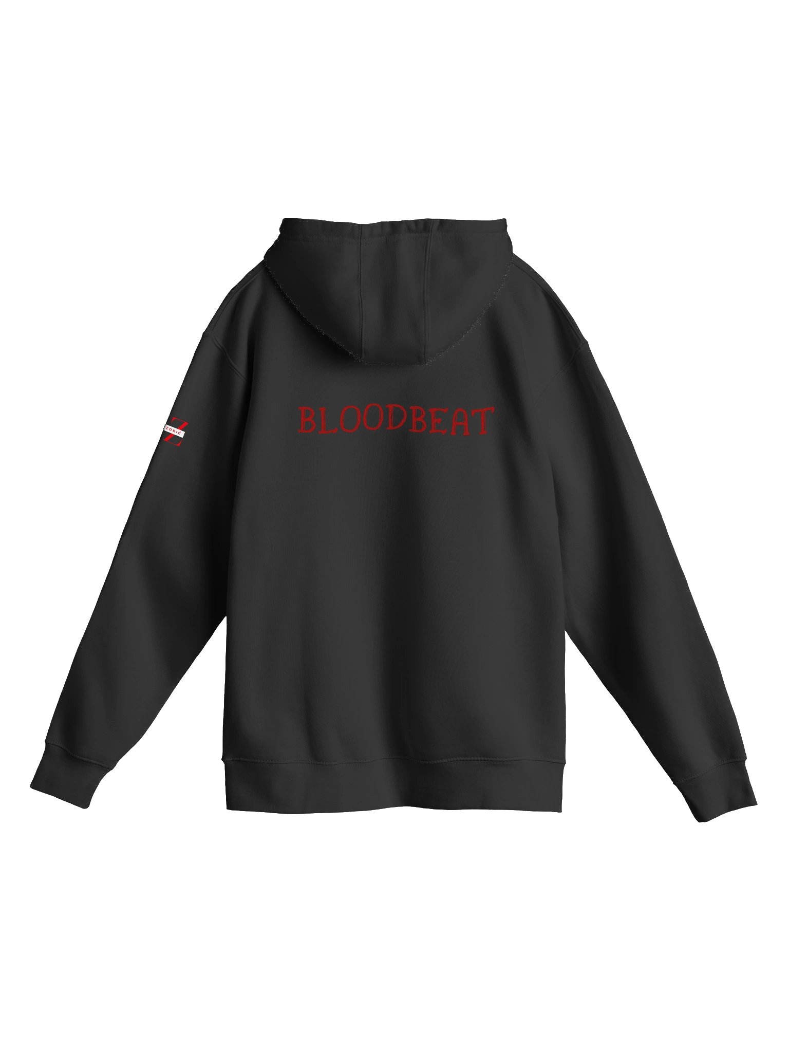 Bloodbeat Graphic Hoodie by Lepa Zorić product image (2)