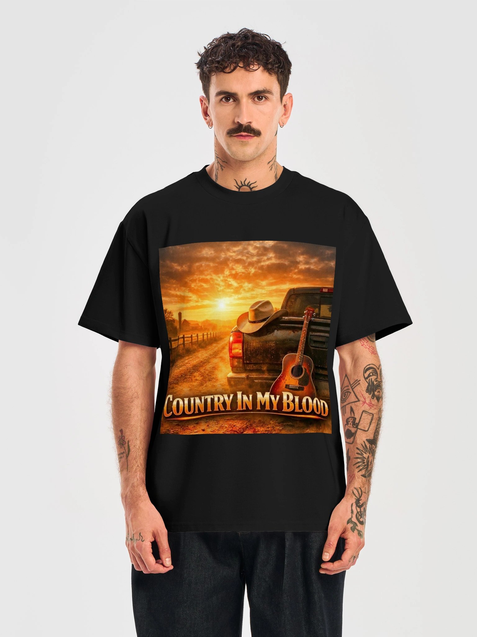 Country in My Blood Heavy Tee product image (5)