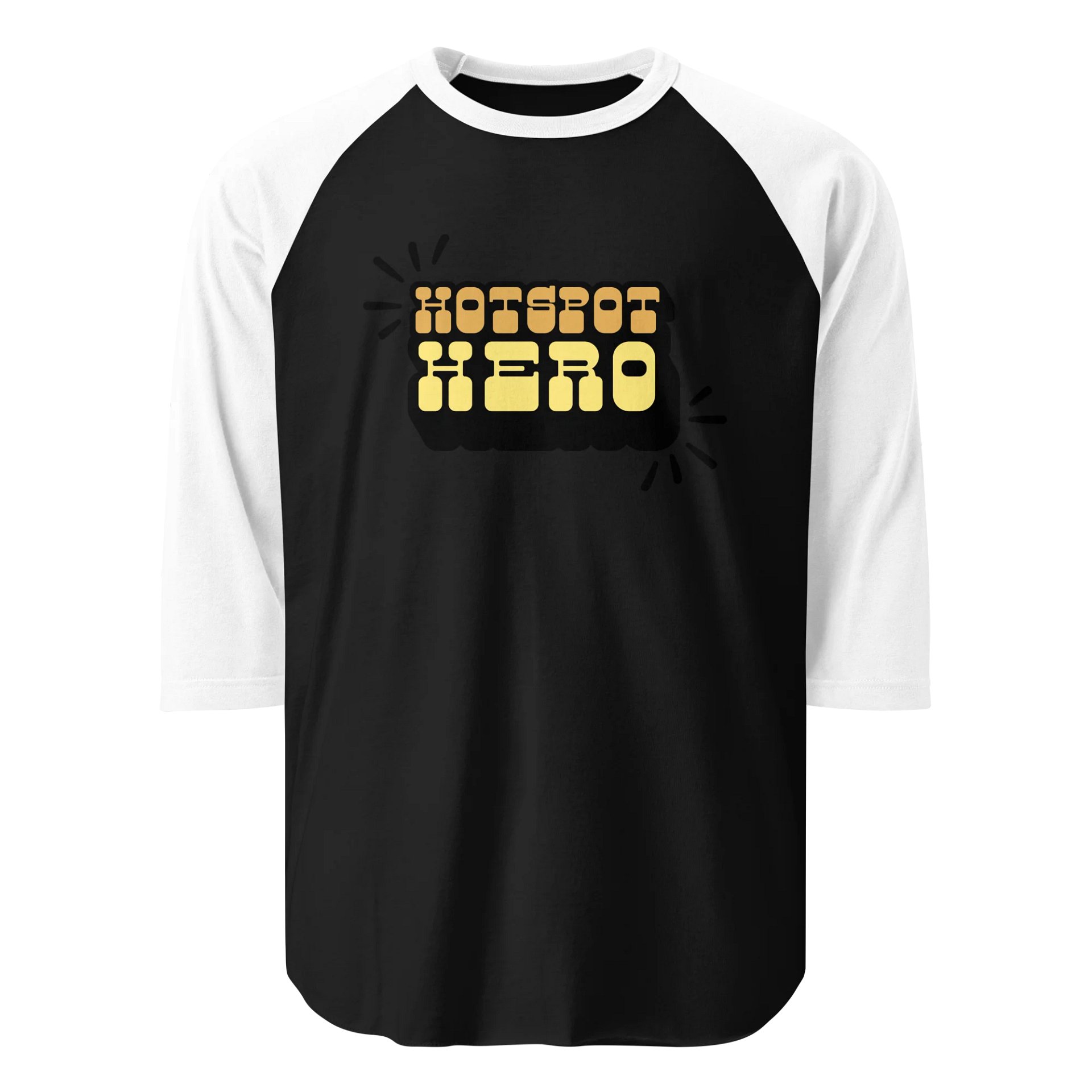 Hot Spot Hero - Baseball Tee product image (1)