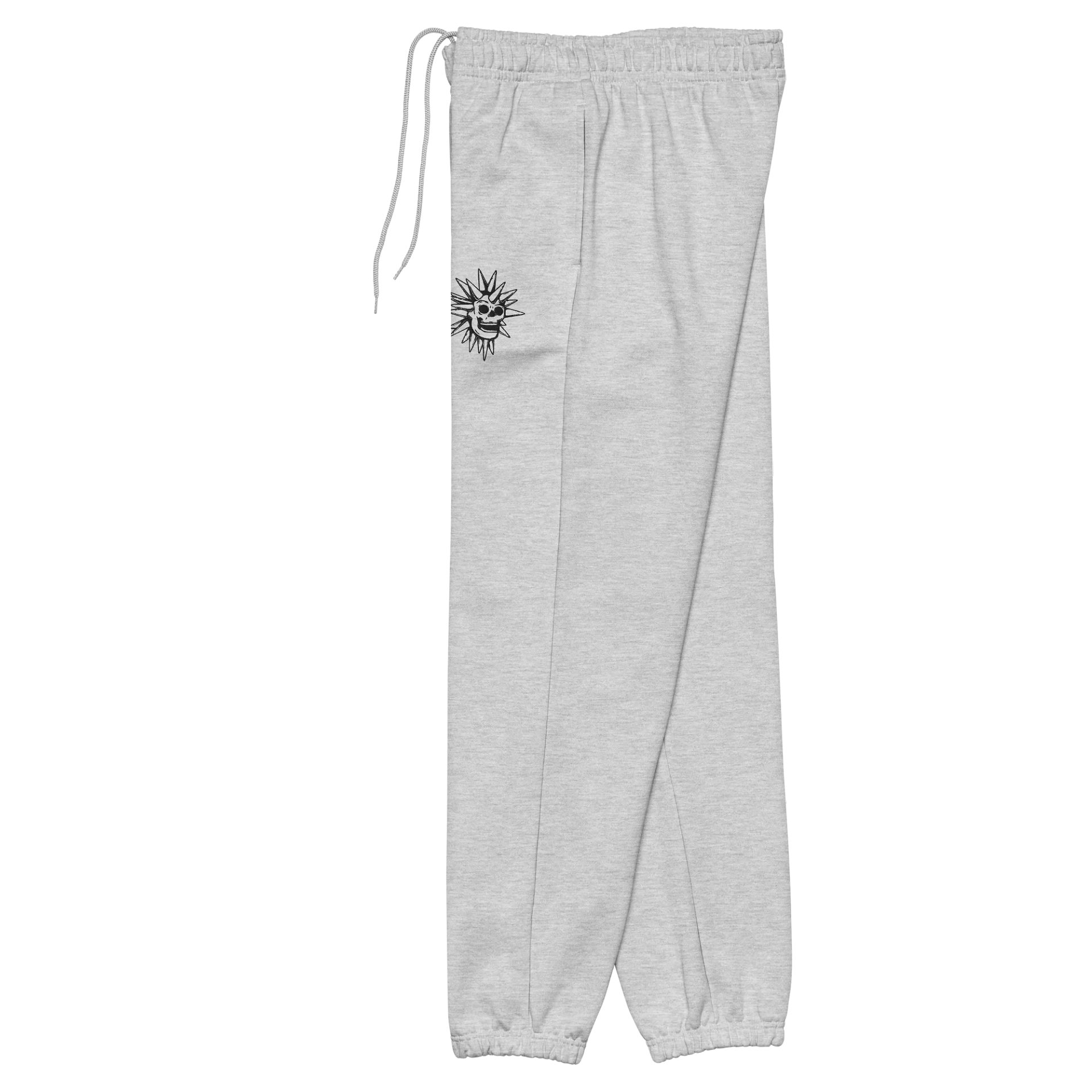 Embroidered Disco Skull Sweatpants - Light product image (7)