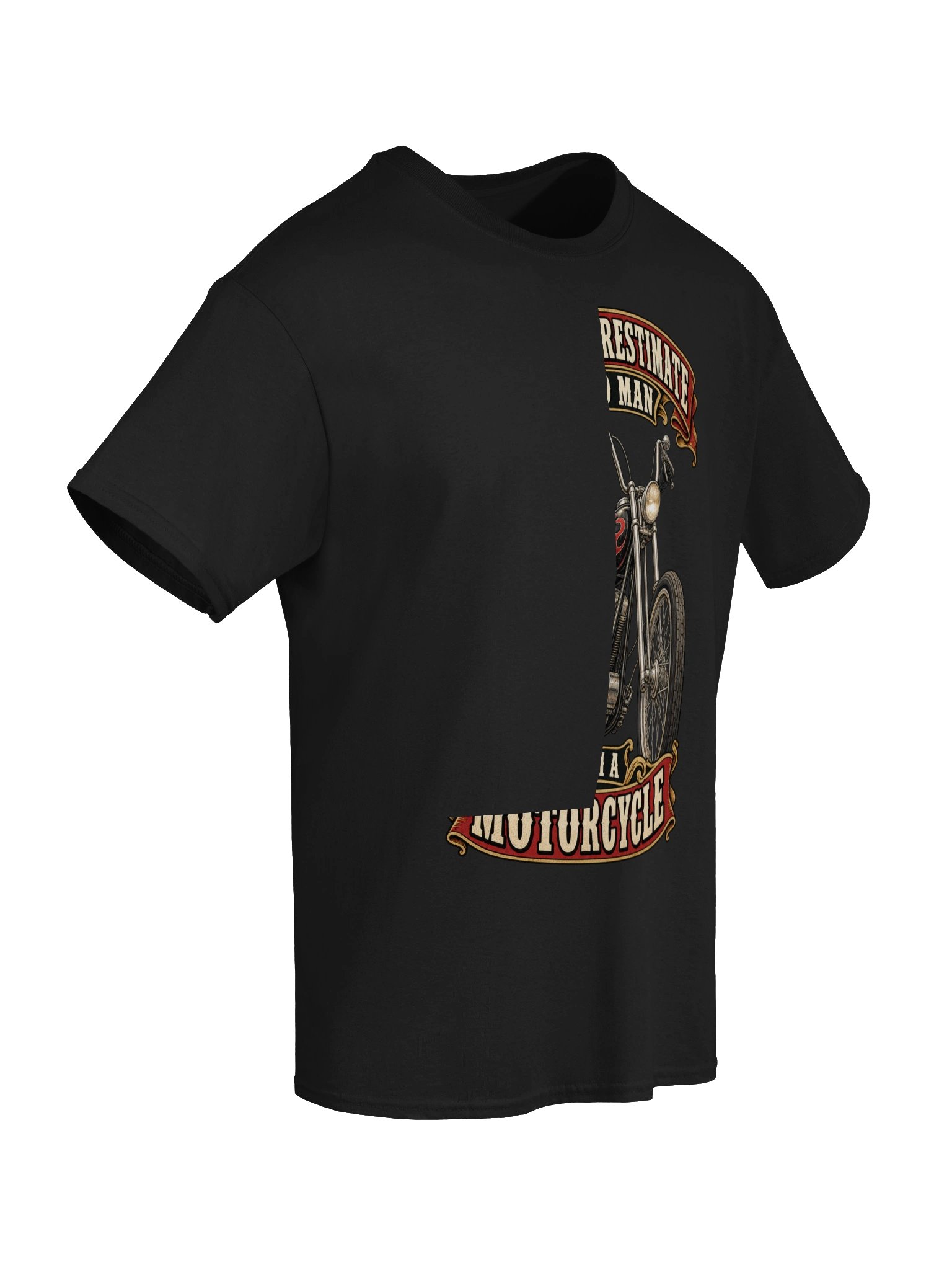 Never Underestimate an Old Man With a Motorcycle T-Shirt product image (6)