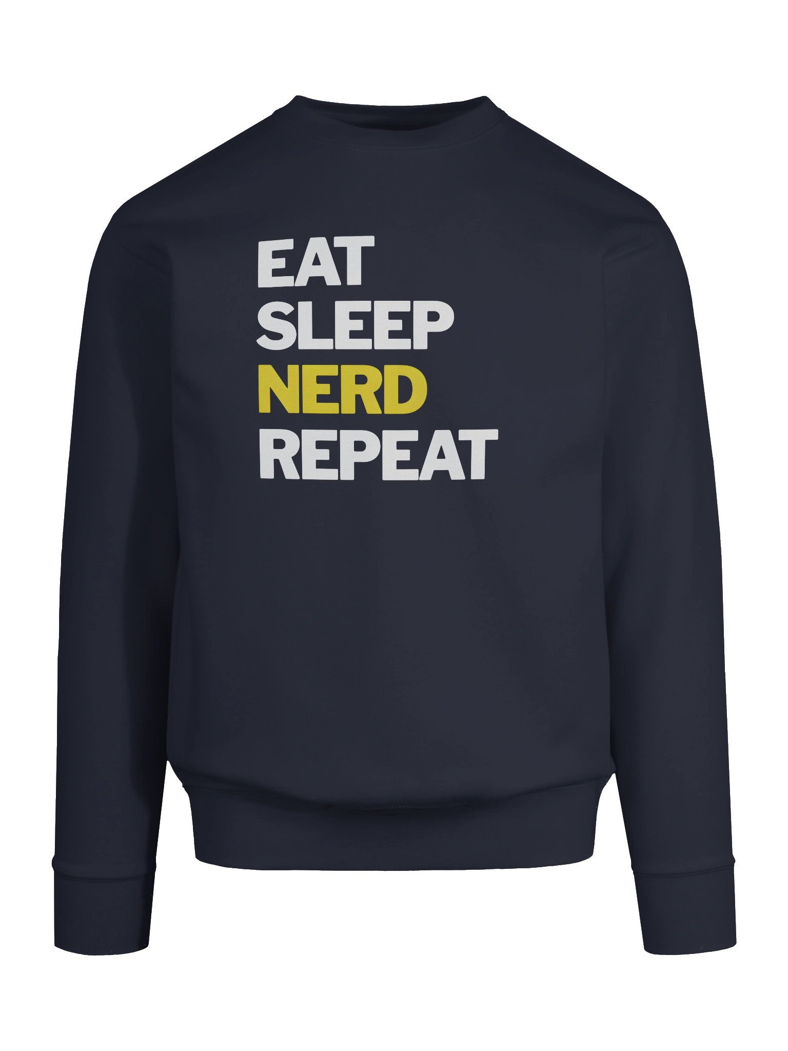Eat Sleep Nerd Repeat Sweatshirt product image (60)