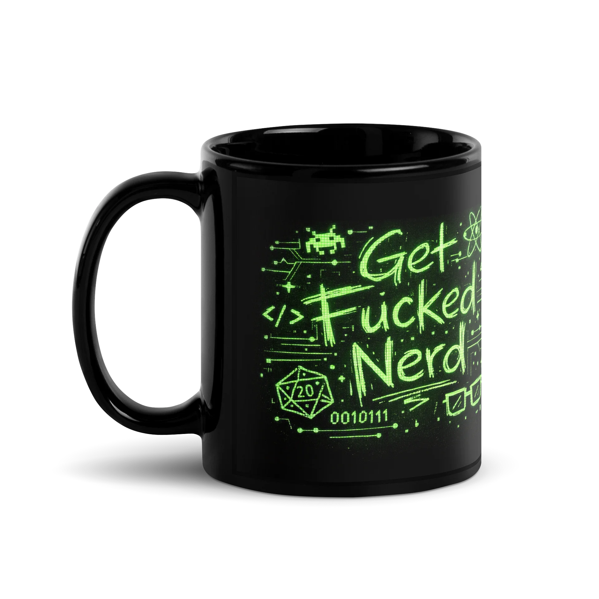 Get Fucked Nerd Tech Mug product image (1)