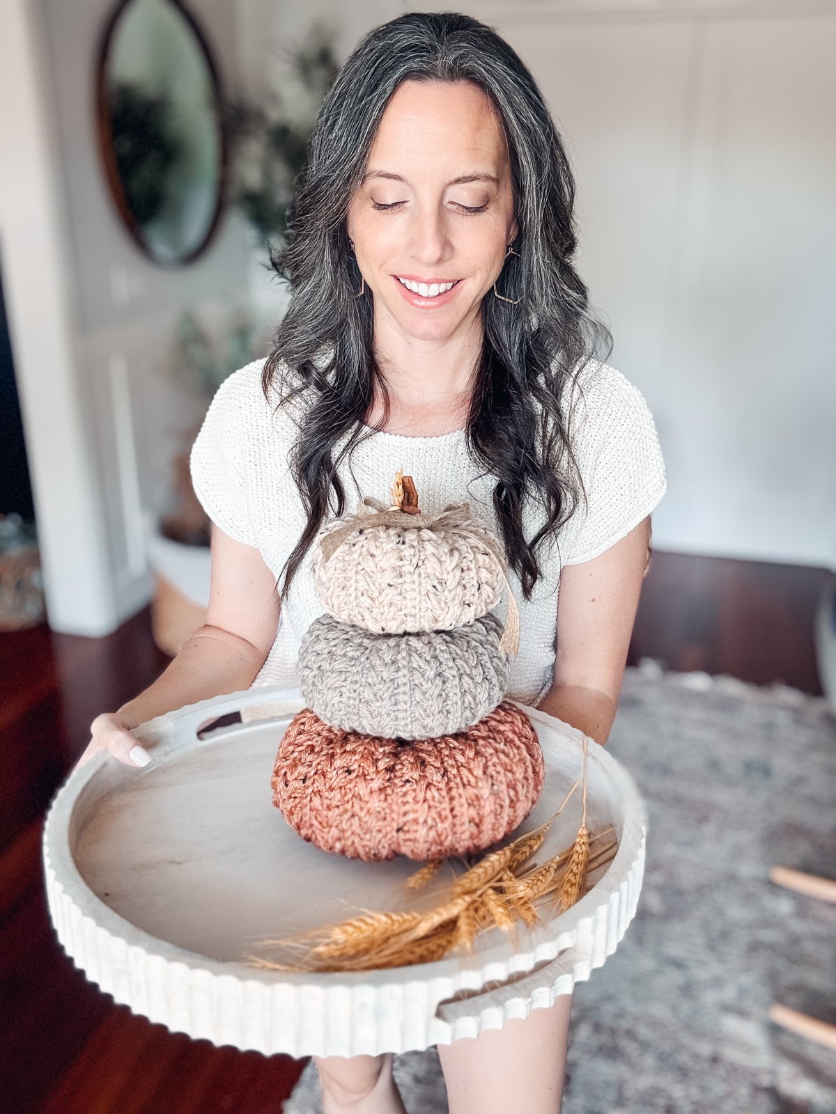 Wheat Stitch Crochet Pumpkin Pattern product image (6)