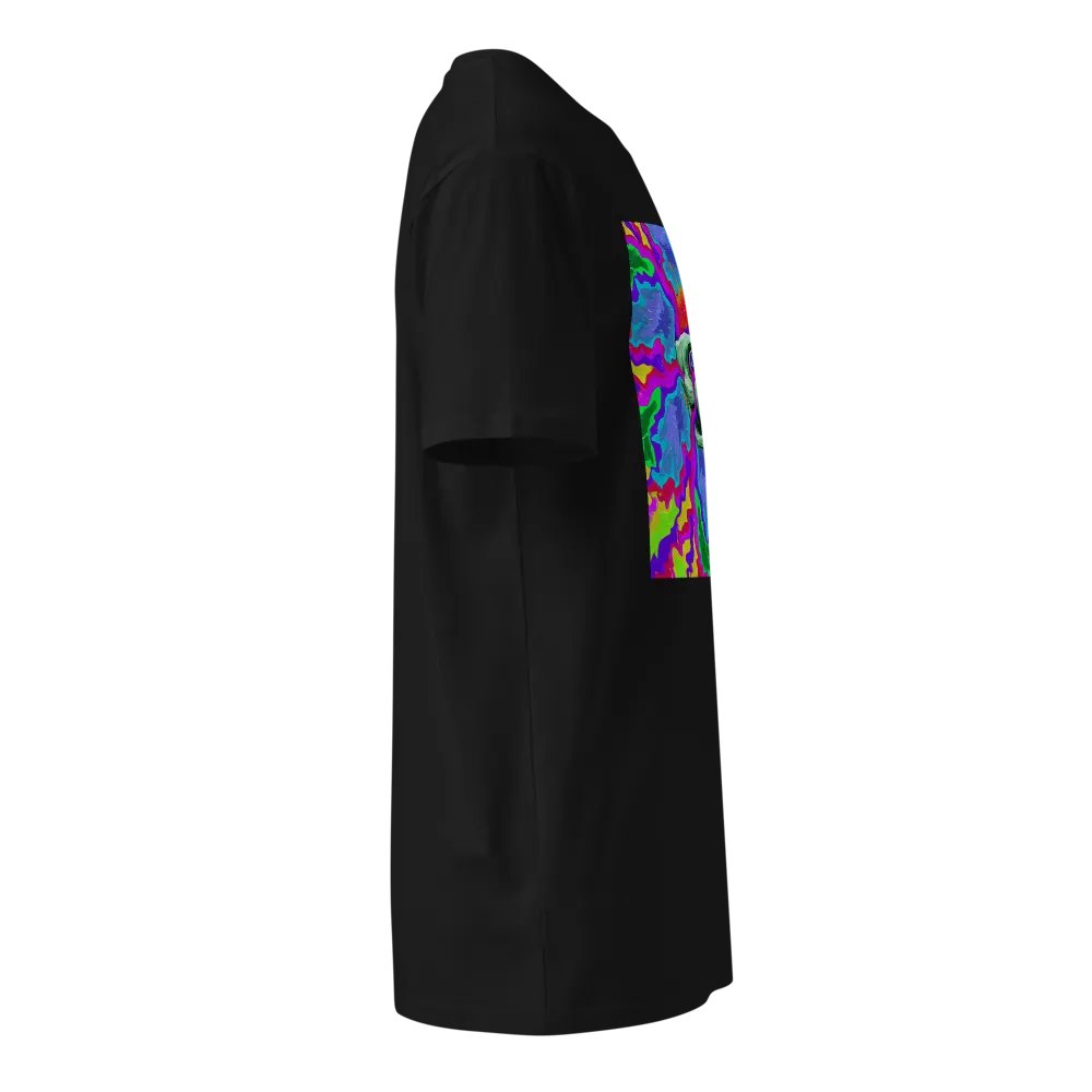 Psychedelic Skull Unisex T-Shirt product image (3)
