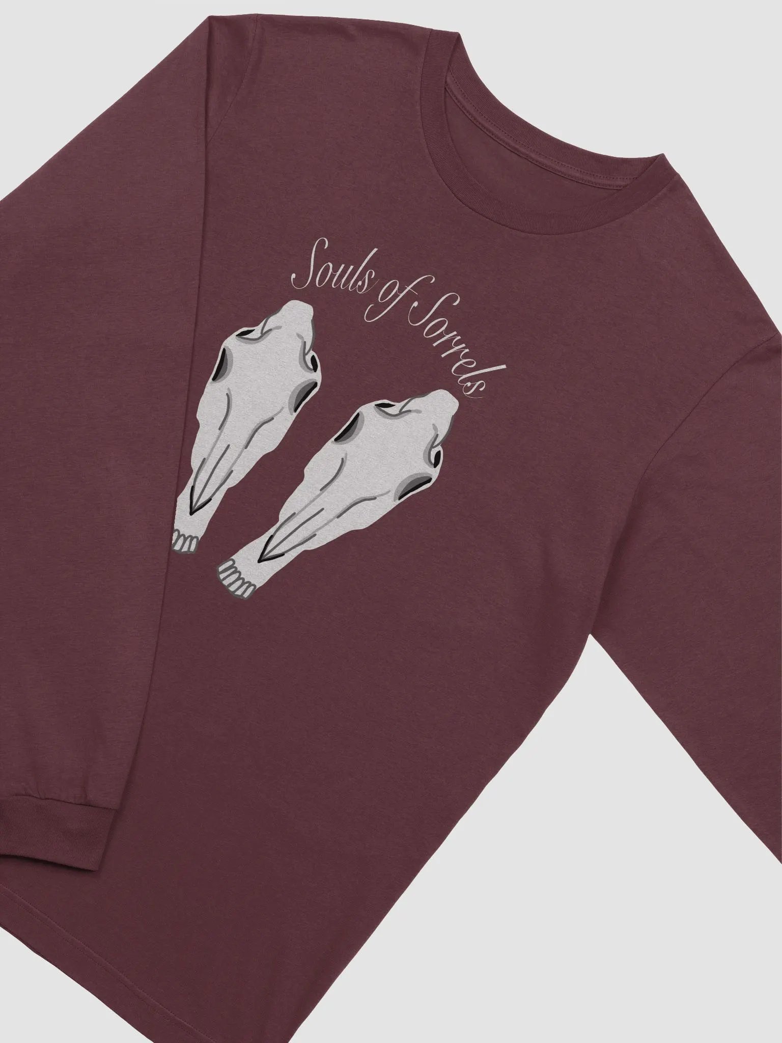 Long Sleeve Skulls SoS T-shirt product image (4)