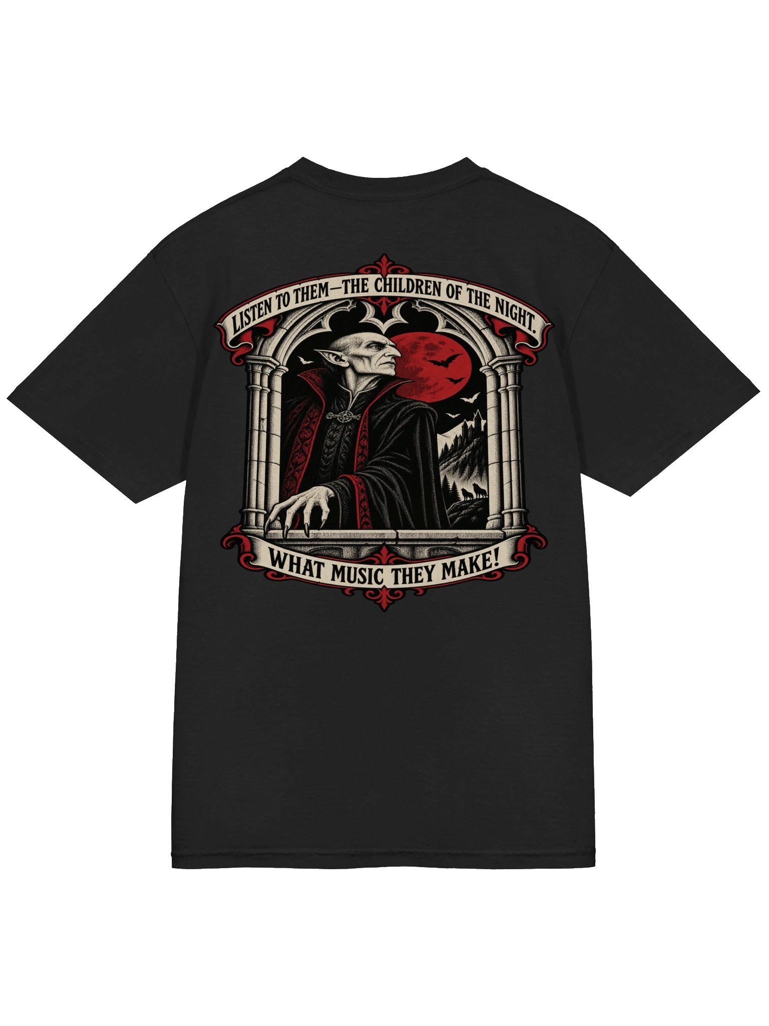 Count Dracula Vampire T-Shirt | Children of the Night product image (10)