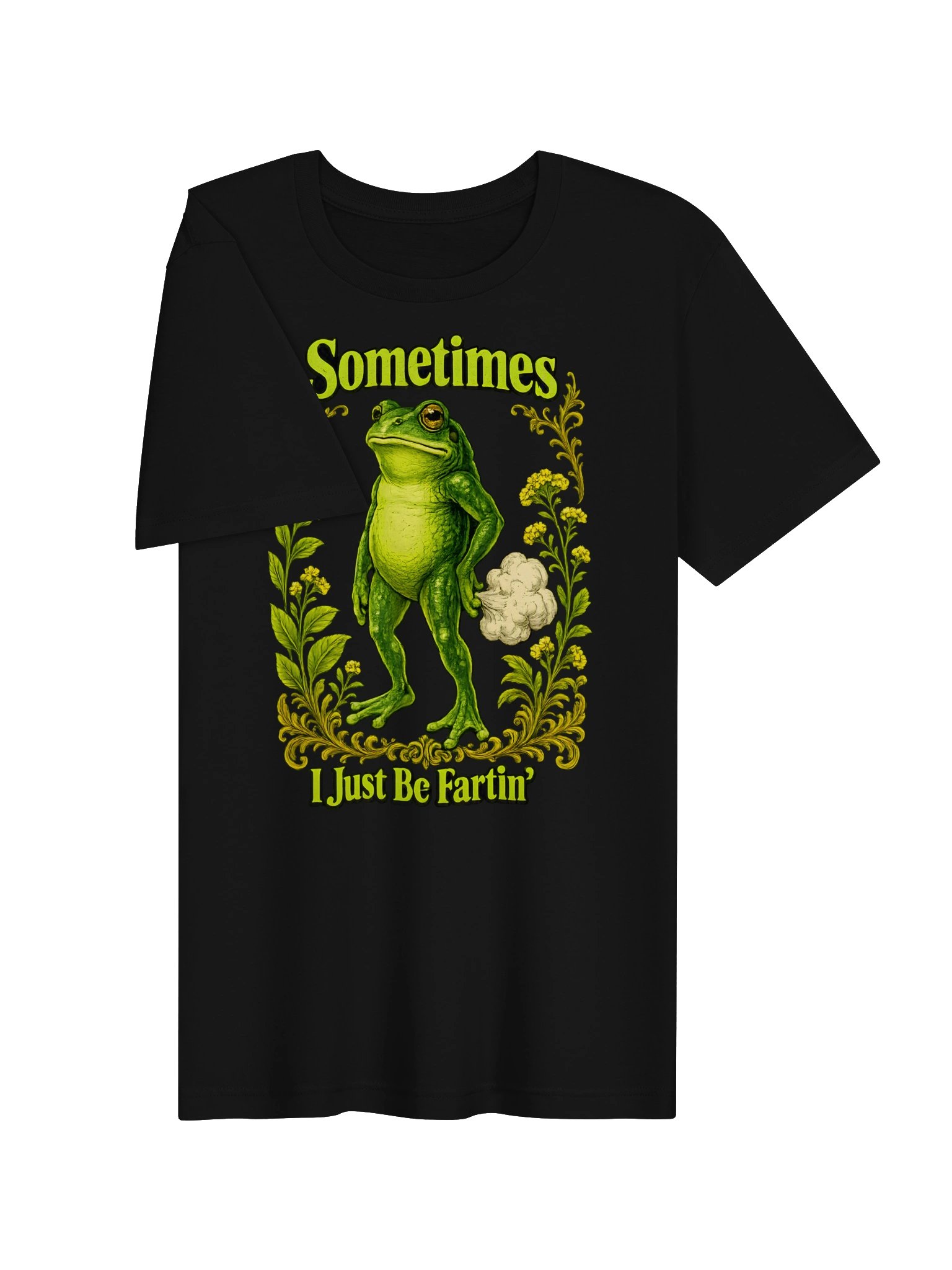 Sometimes I Just Be Fartin’” – Vintage Funny Frog Tee product image (28)