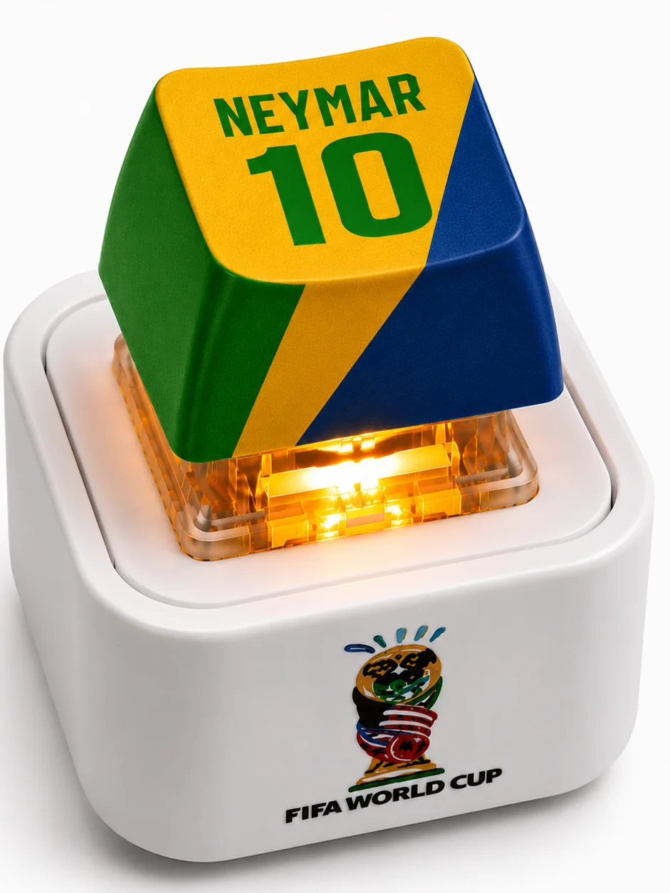 Neymar Jr. #10 Brazil Mechanical Keyboard Keycap | Limited Edition product image (3)