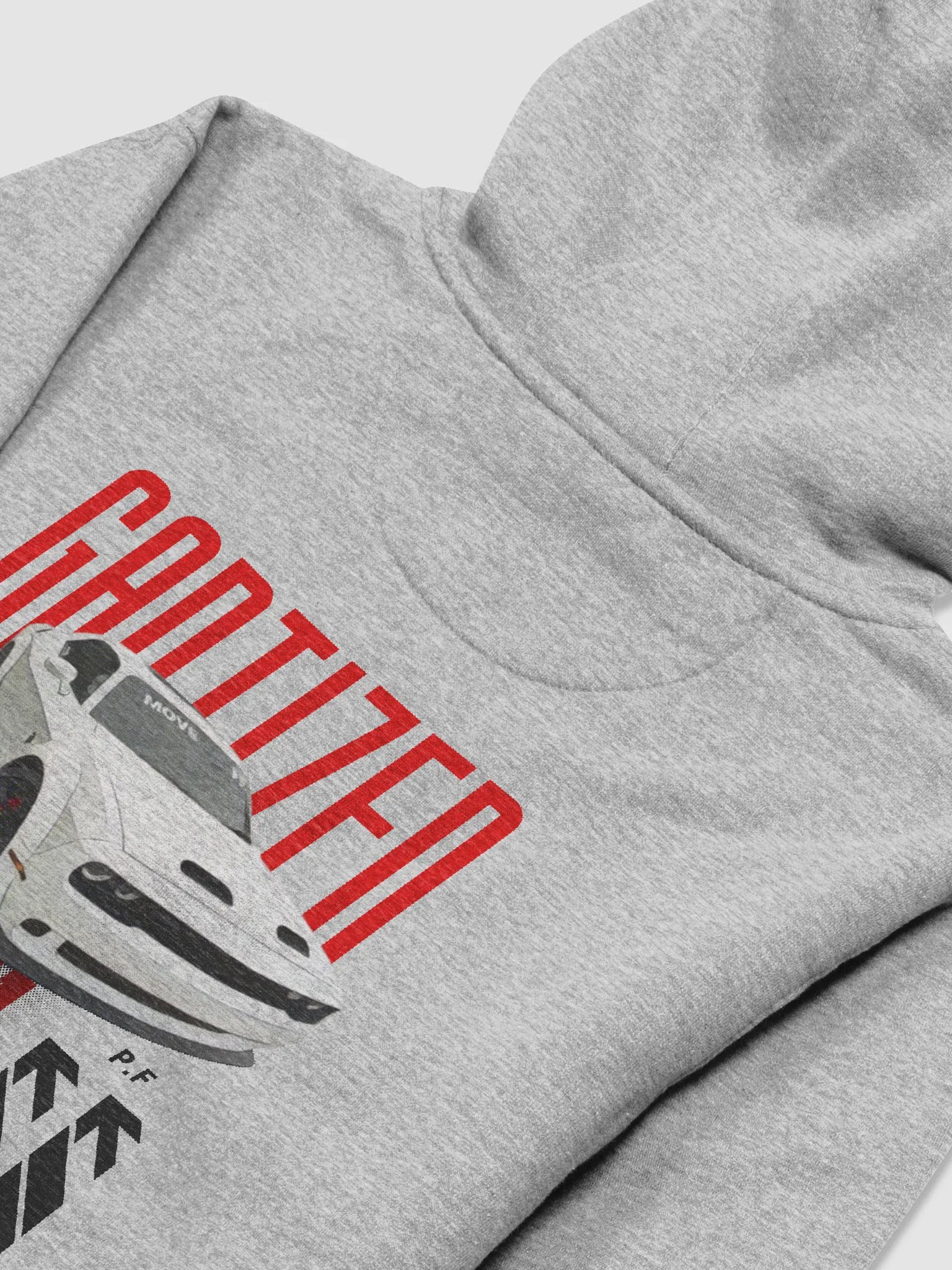 Gaptized Racing™ Grey Performance Hoodie product image (4)