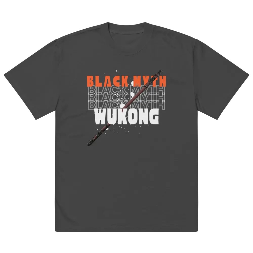 Wukong's Faded Myth Oversized Tee product image (1)