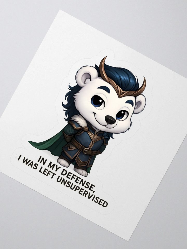 In my defense Stickers product image (2)