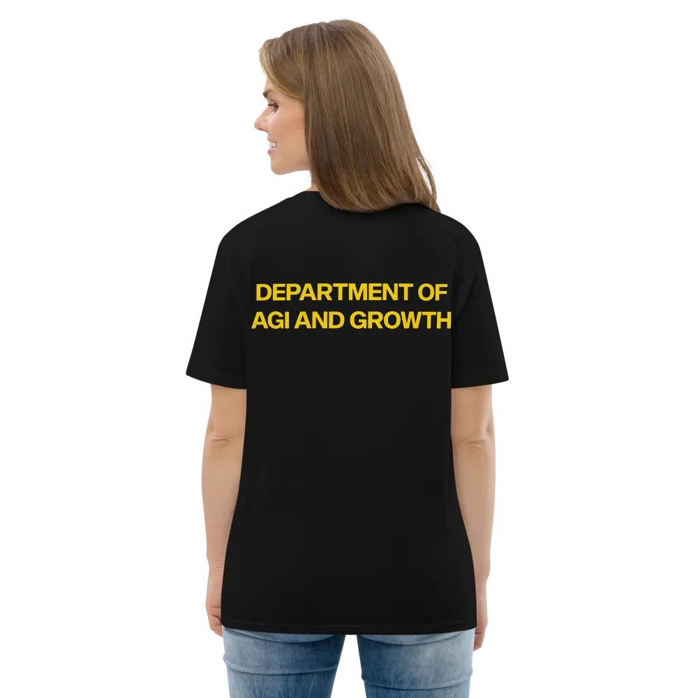 department of agi and growth t-shirt - 100% organic cotton product image (8)