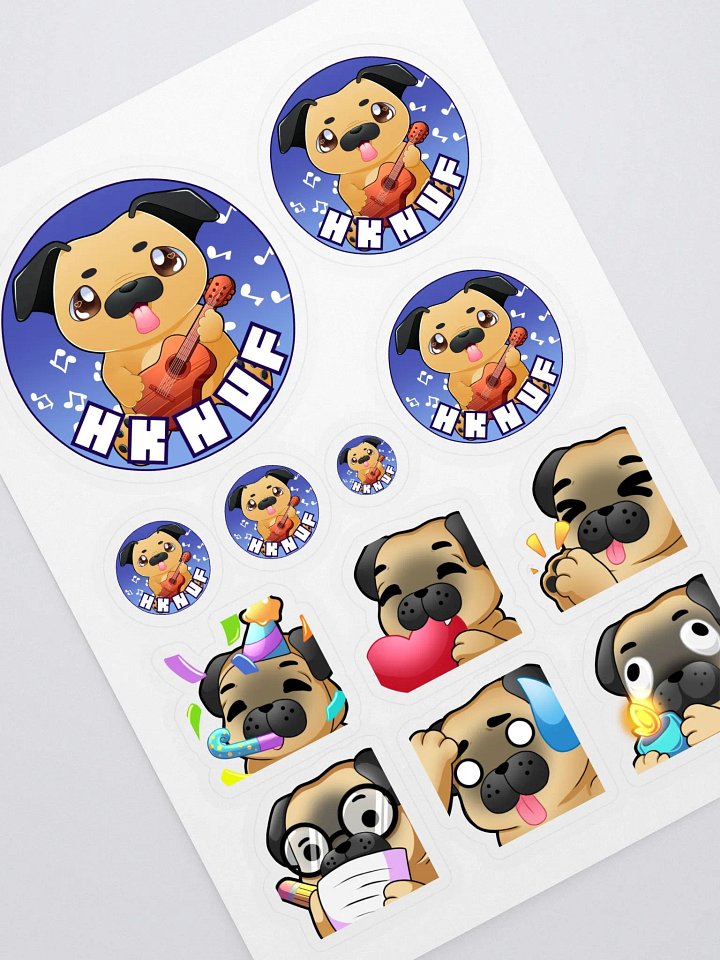 Bean Emote Stickers product image (1)