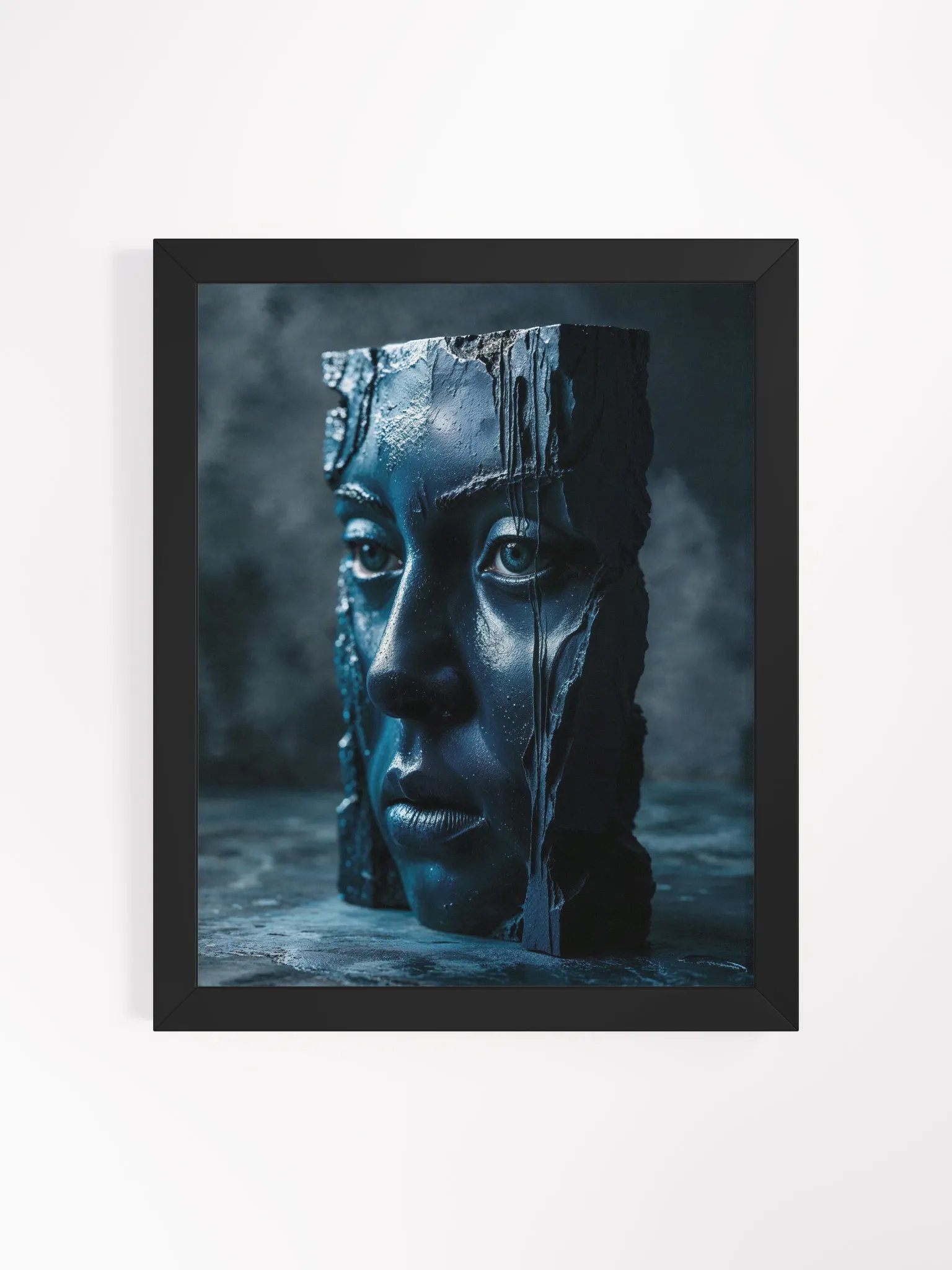 Fragmented Silence Framed Print product image (1)