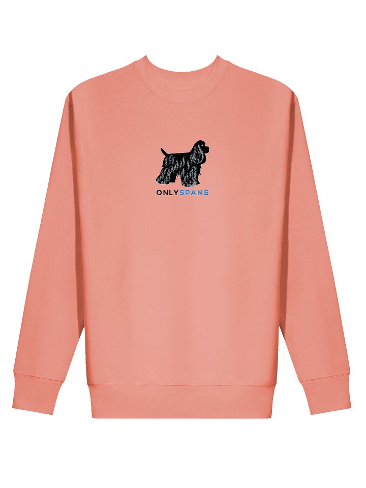 Only Spans Sweatshirt (Embroidered) of an American Cocker Spaniel(Black) product image (16)