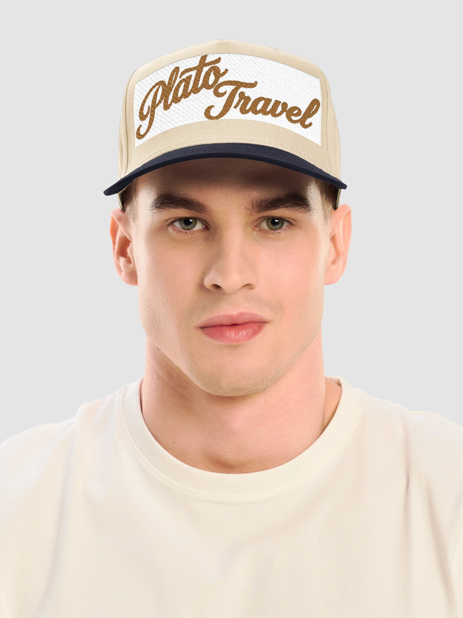 Plato Travel Script Hat – Navy product image (5)