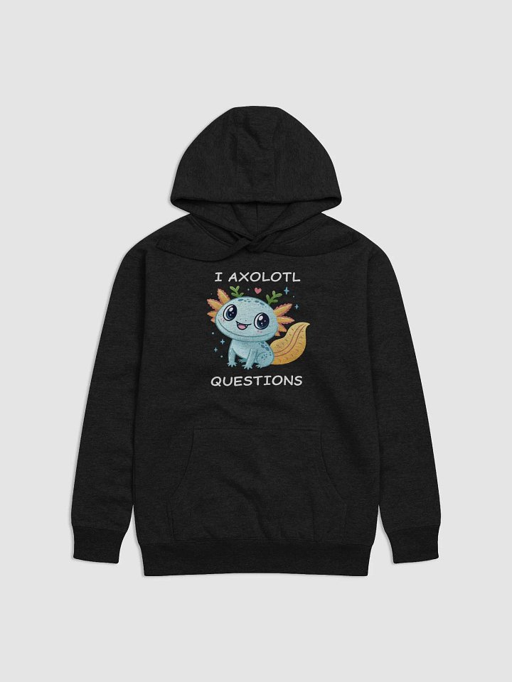 I Axolotl Questions Love Unisex Hoodie product image (13)