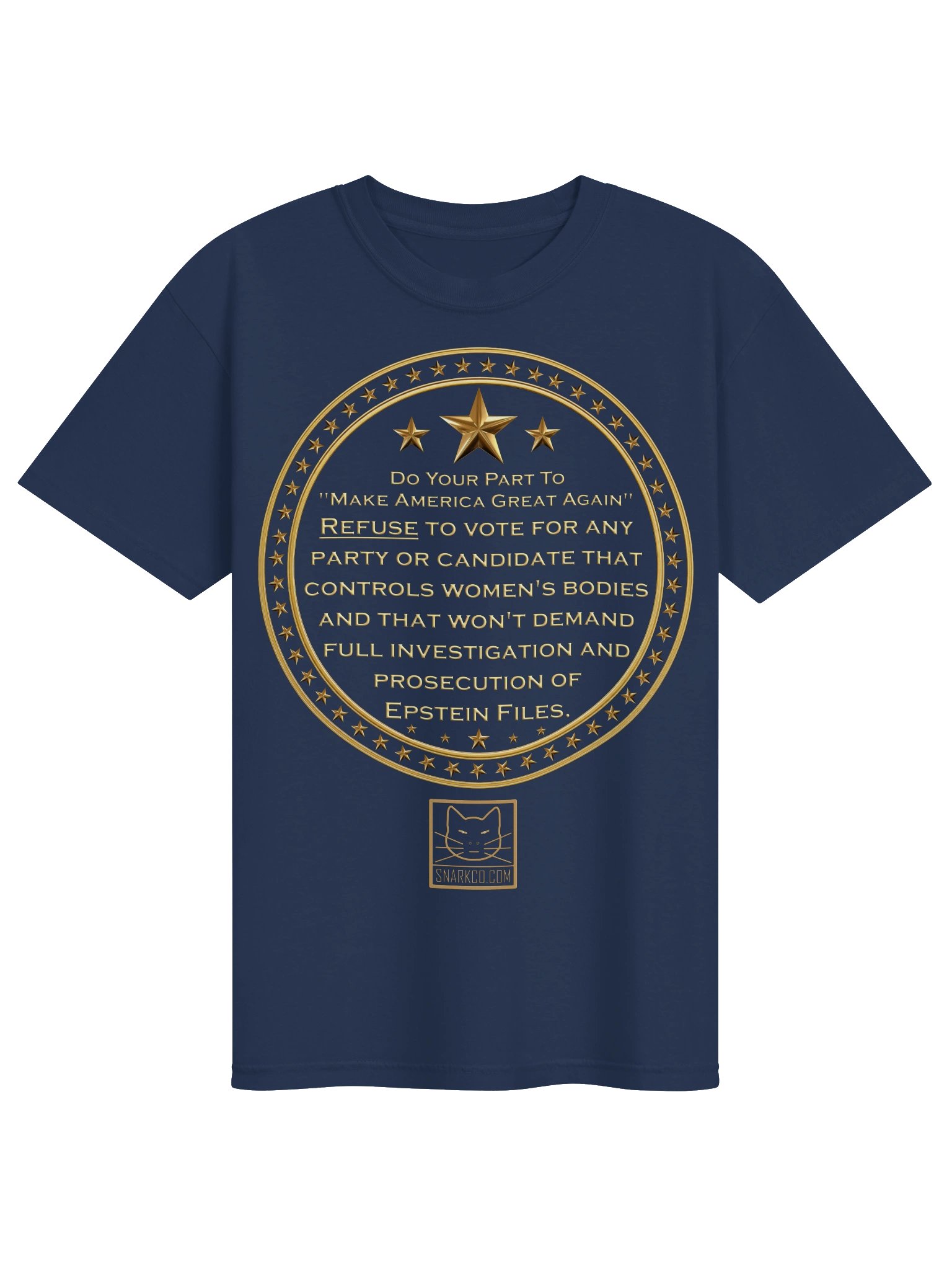 High quality tee shirt says: "D your part to make America great again..." product image (1)