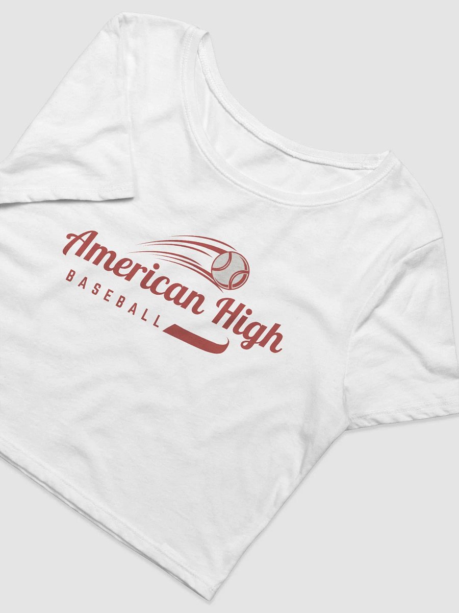 Baseball baby tee product image (3)