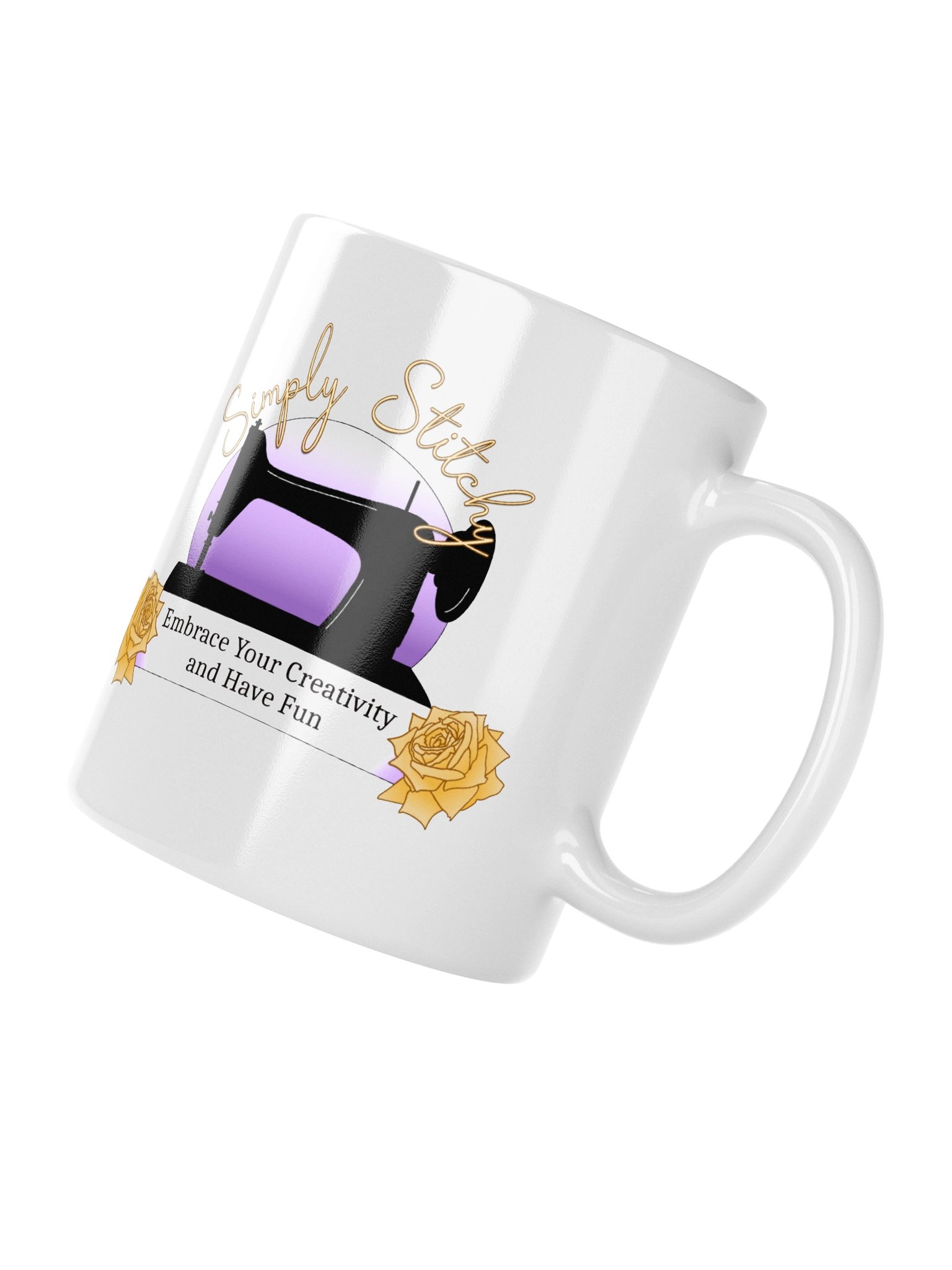 Simply Stitchy "Embrace Your Creativity and Have Fun" Mug product image (10)
