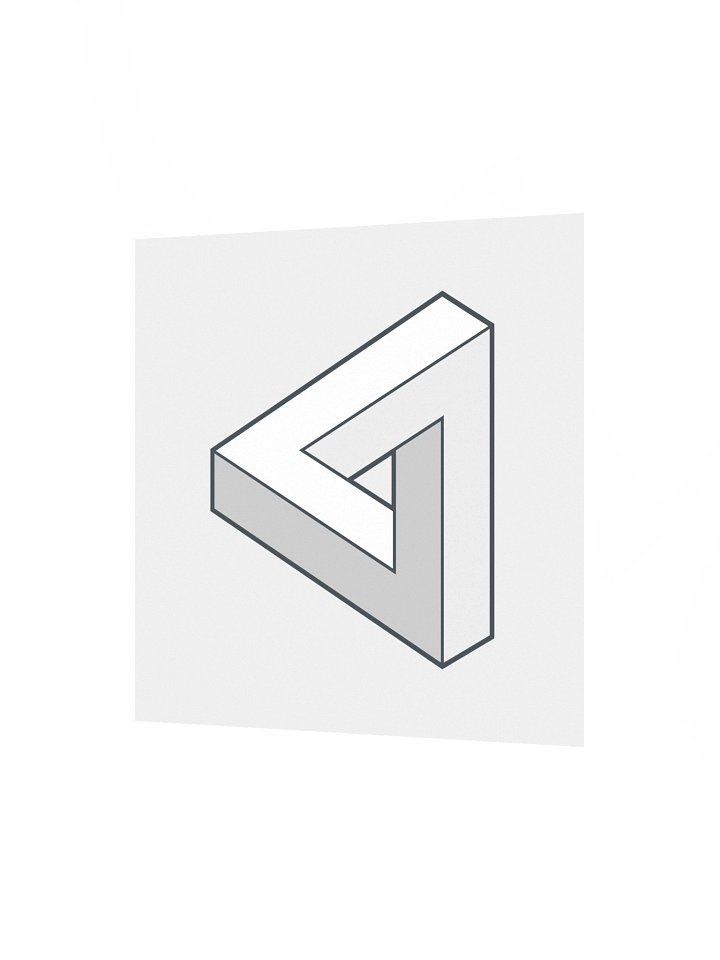 Penrose Triangle Poster product image (7)