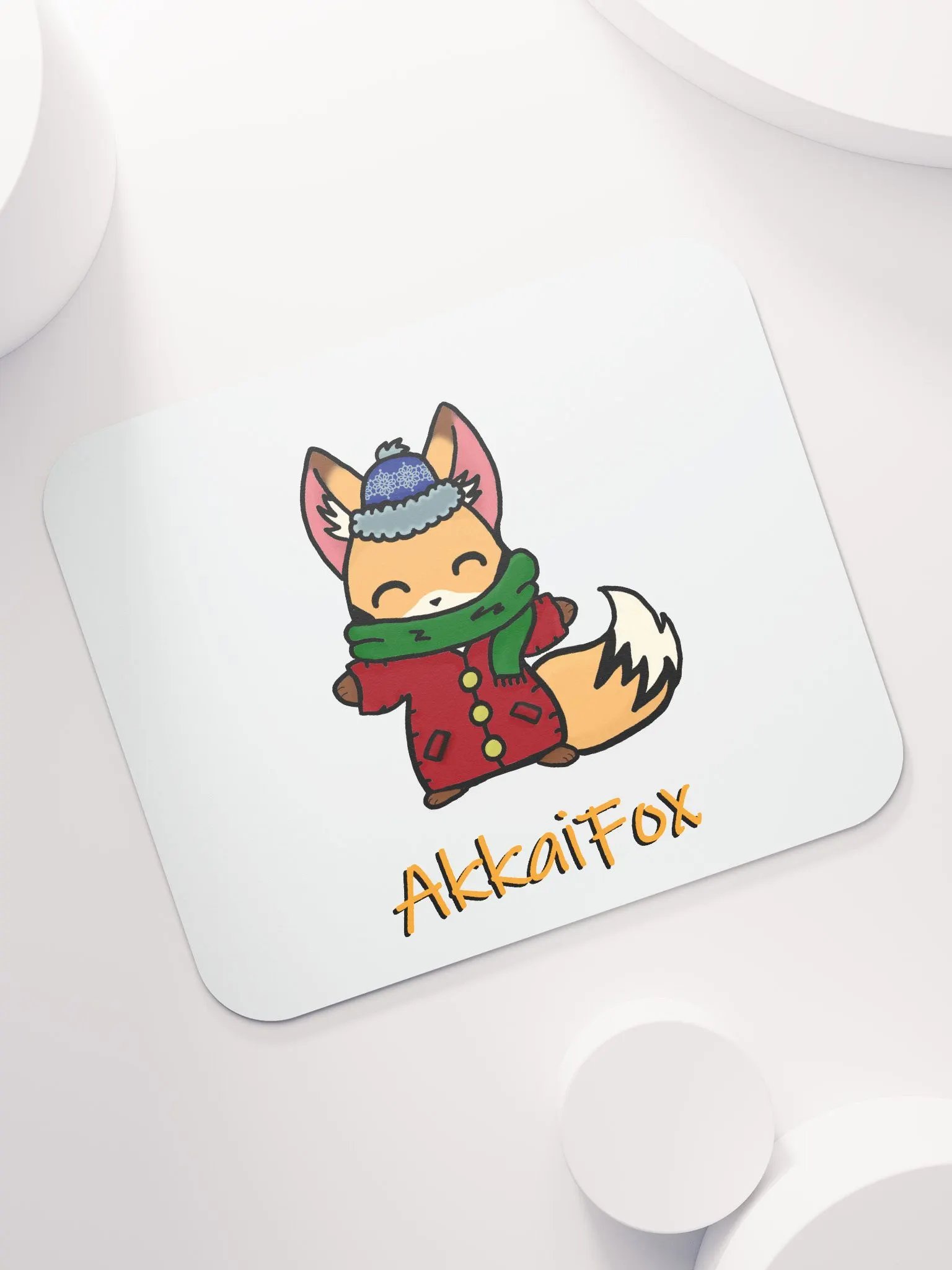 Fox Winter Mouse Pad product image (7)