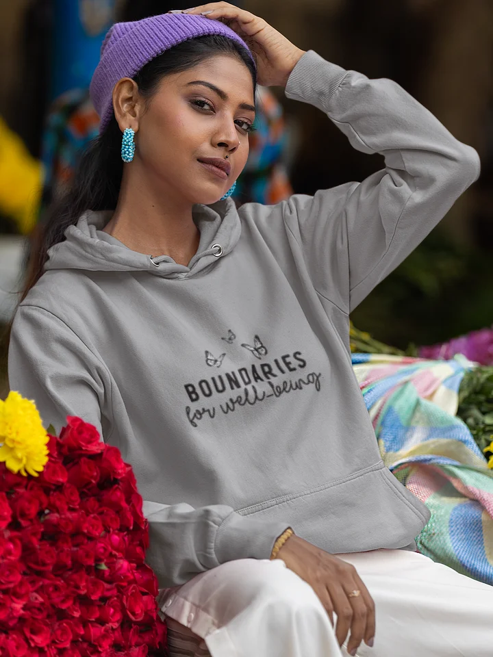Boundaries For Well-Being Hoodie product image (1)