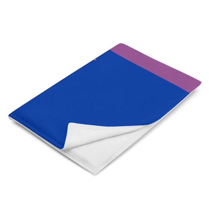 Bisexual Pride Fox Blanket (2023) product image (2)