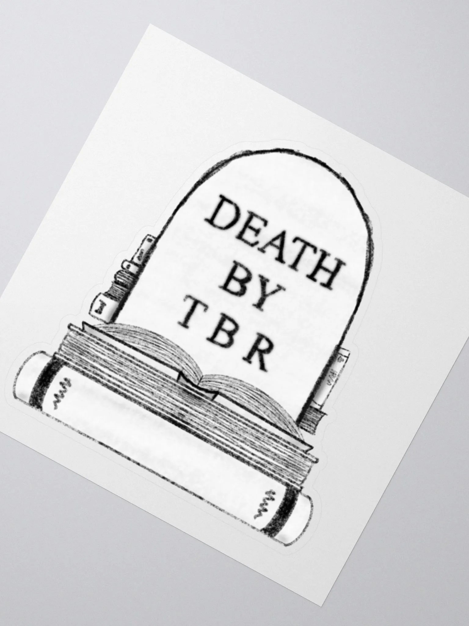 Death By TBR Sticker product image (2)