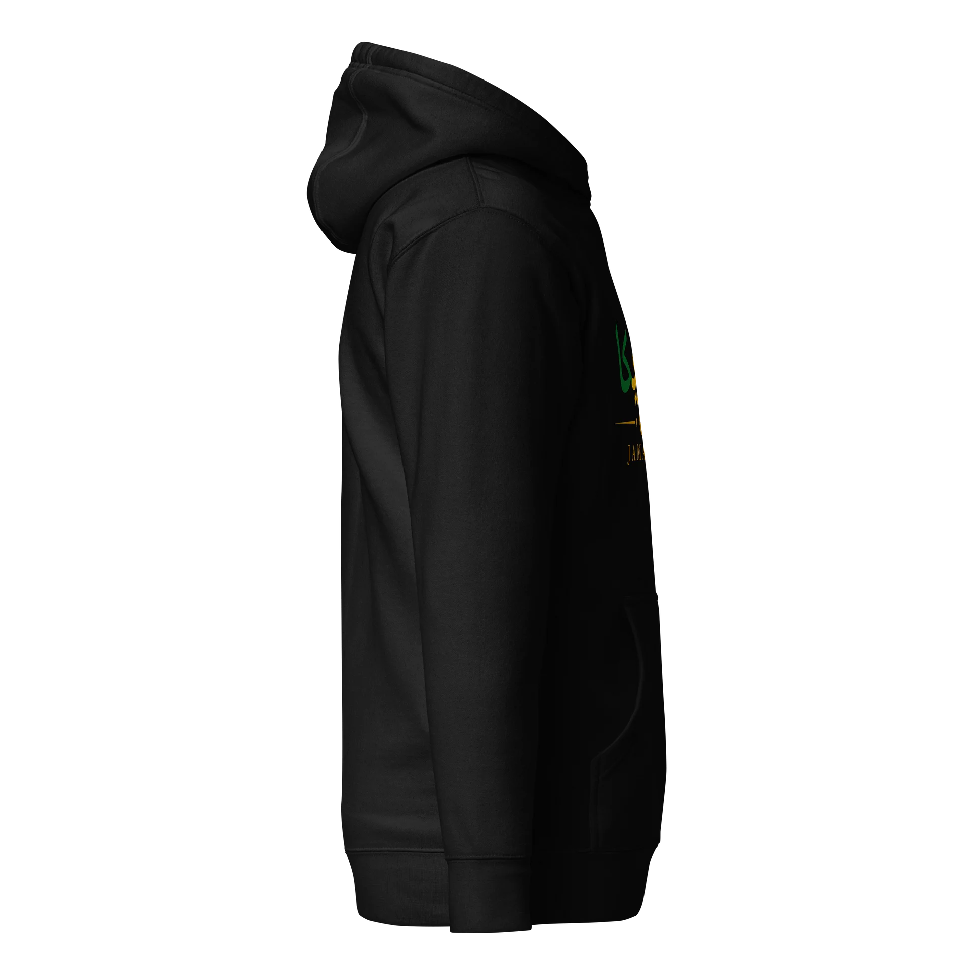 Jamaica Arabic 04 Signature Adult Unisex Hoodie product image (4)