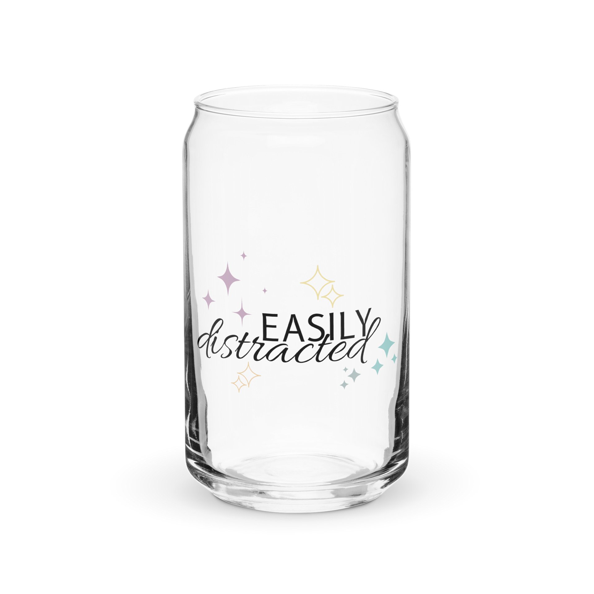 Easily Distracted Glass Cup product image (2)
