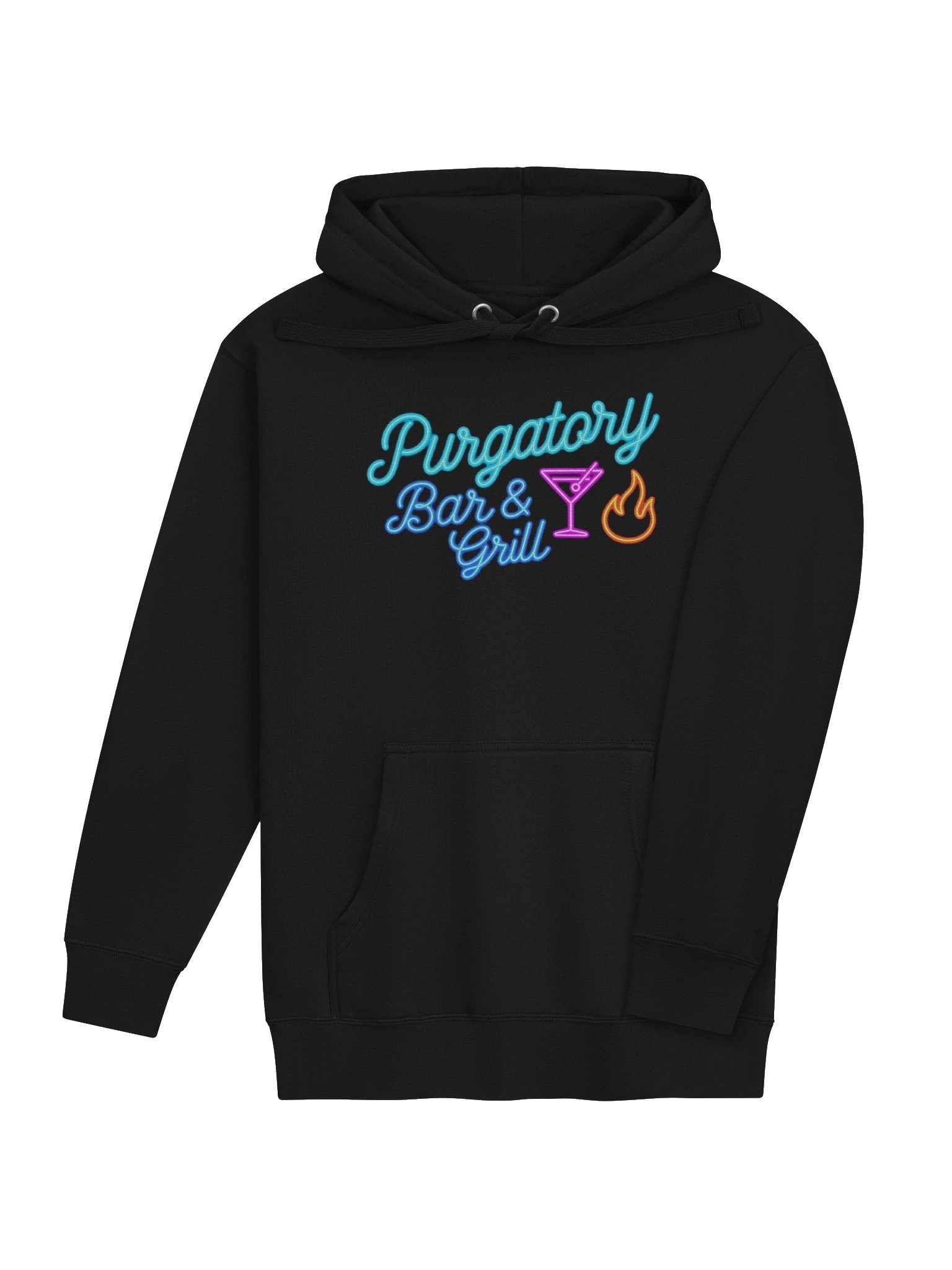 Purgatory Bar & Grill Neon Hoodie product image (4)