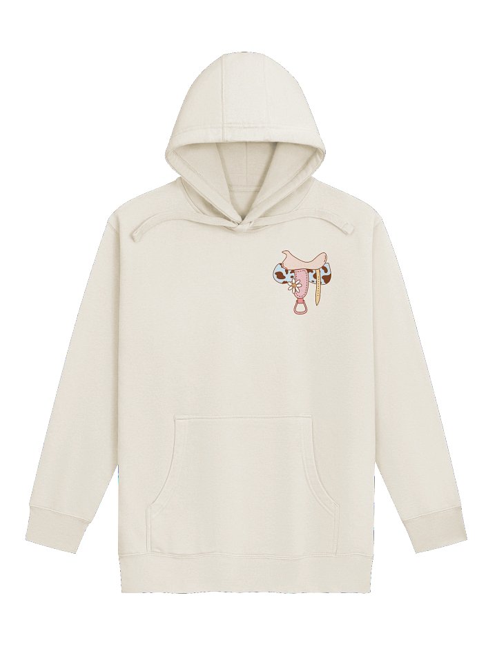 Western Saddle Hoodie | Retro 70s Cowboy Sweatshirt product image (1)