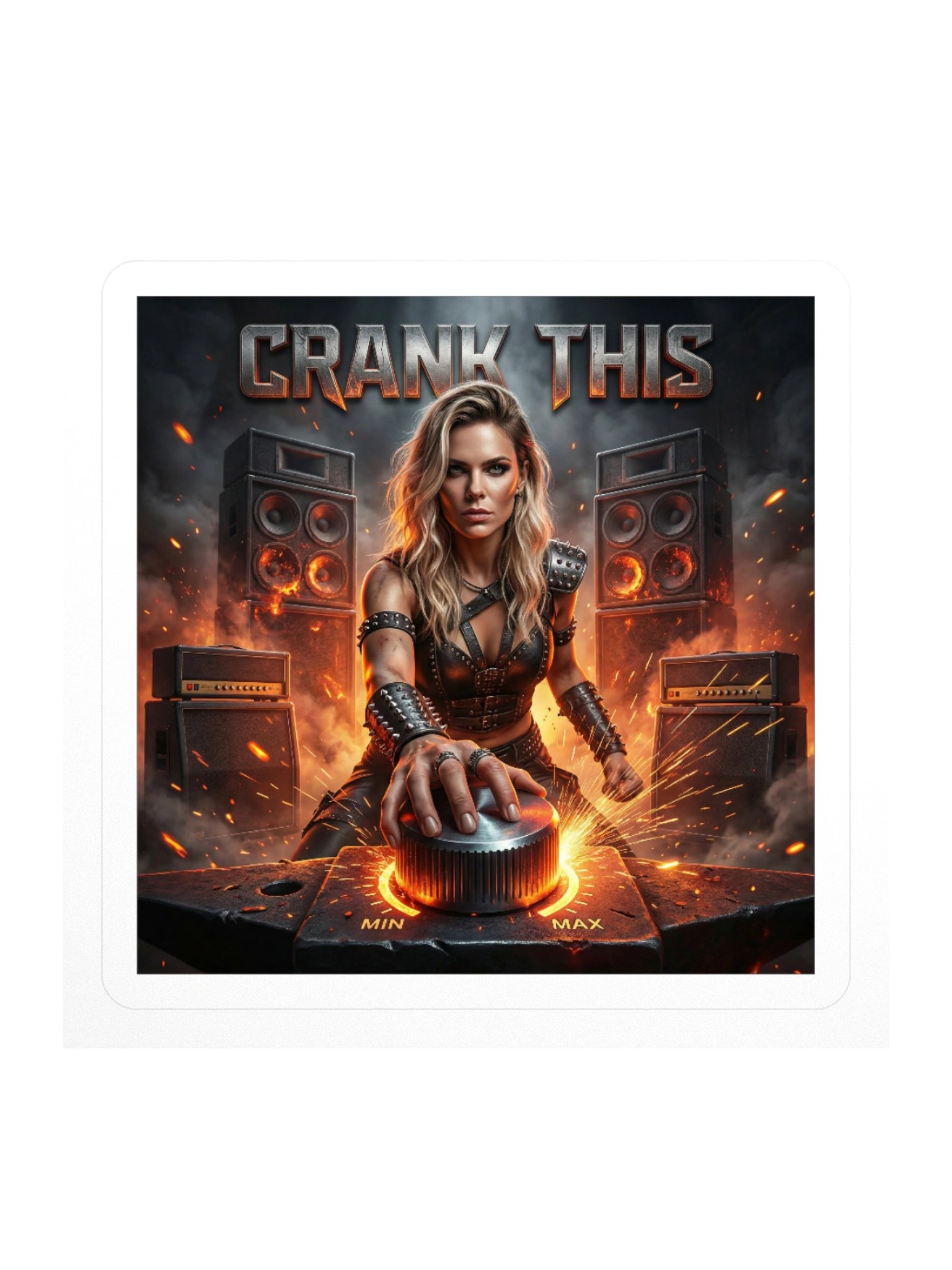 Crank This Kyla Sticker product image (1)