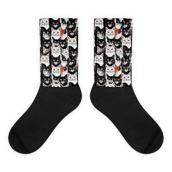 Katz Katz Katz Black Foot Socks product image (1)