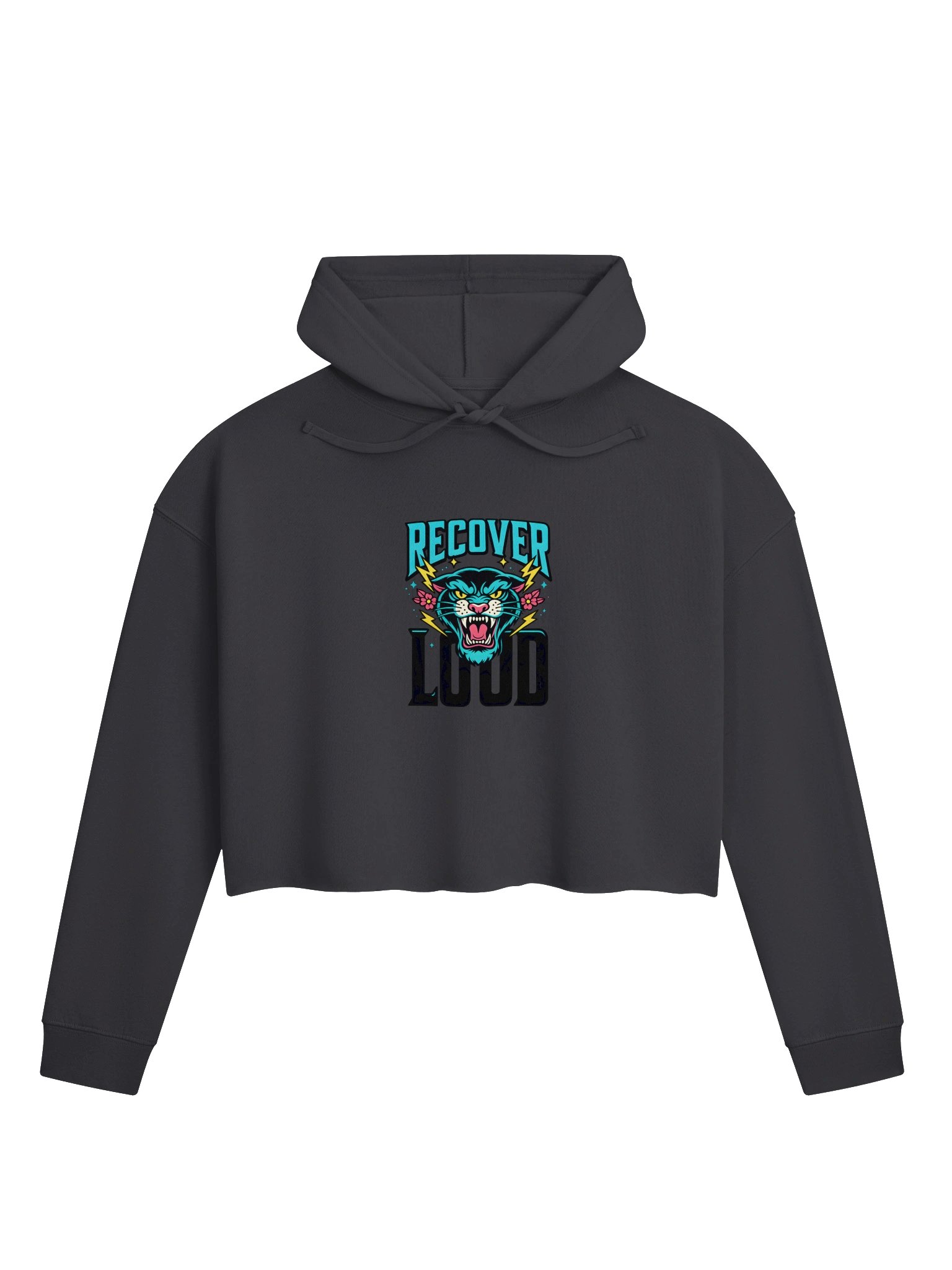 Recover Loud Cropped Hoodie product image (5)