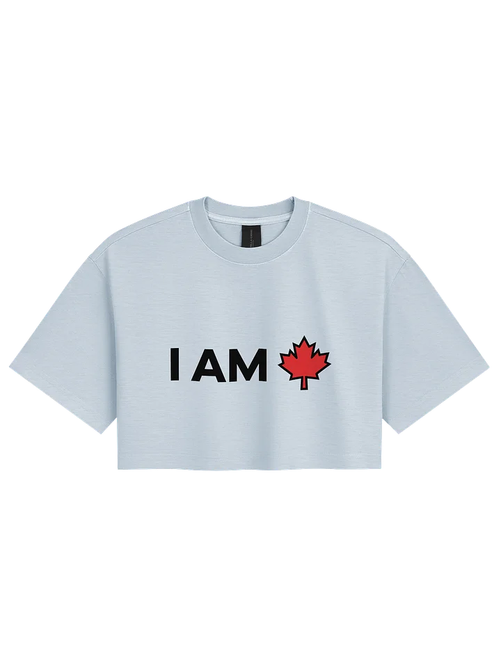 The I AM Maple Leaf Crop Top Tee product image (1)