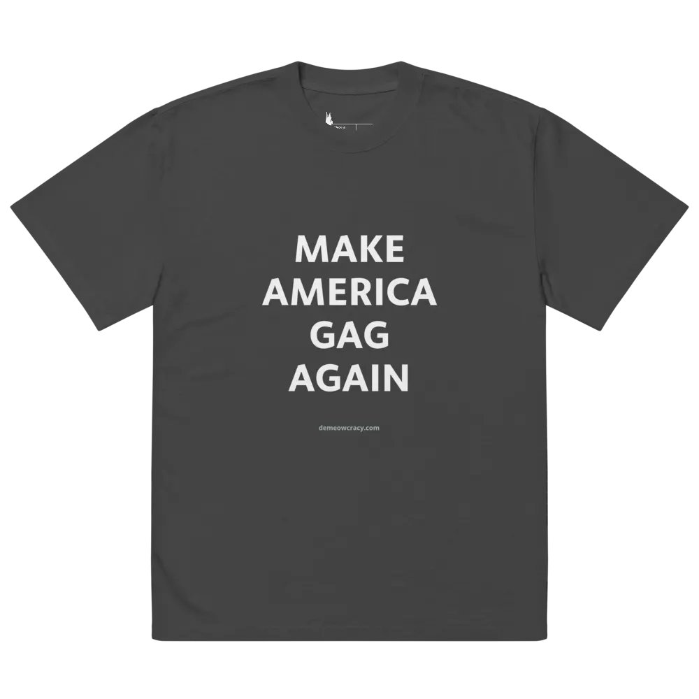 Make America GAG Again Oversized Faded Tee product image (6)