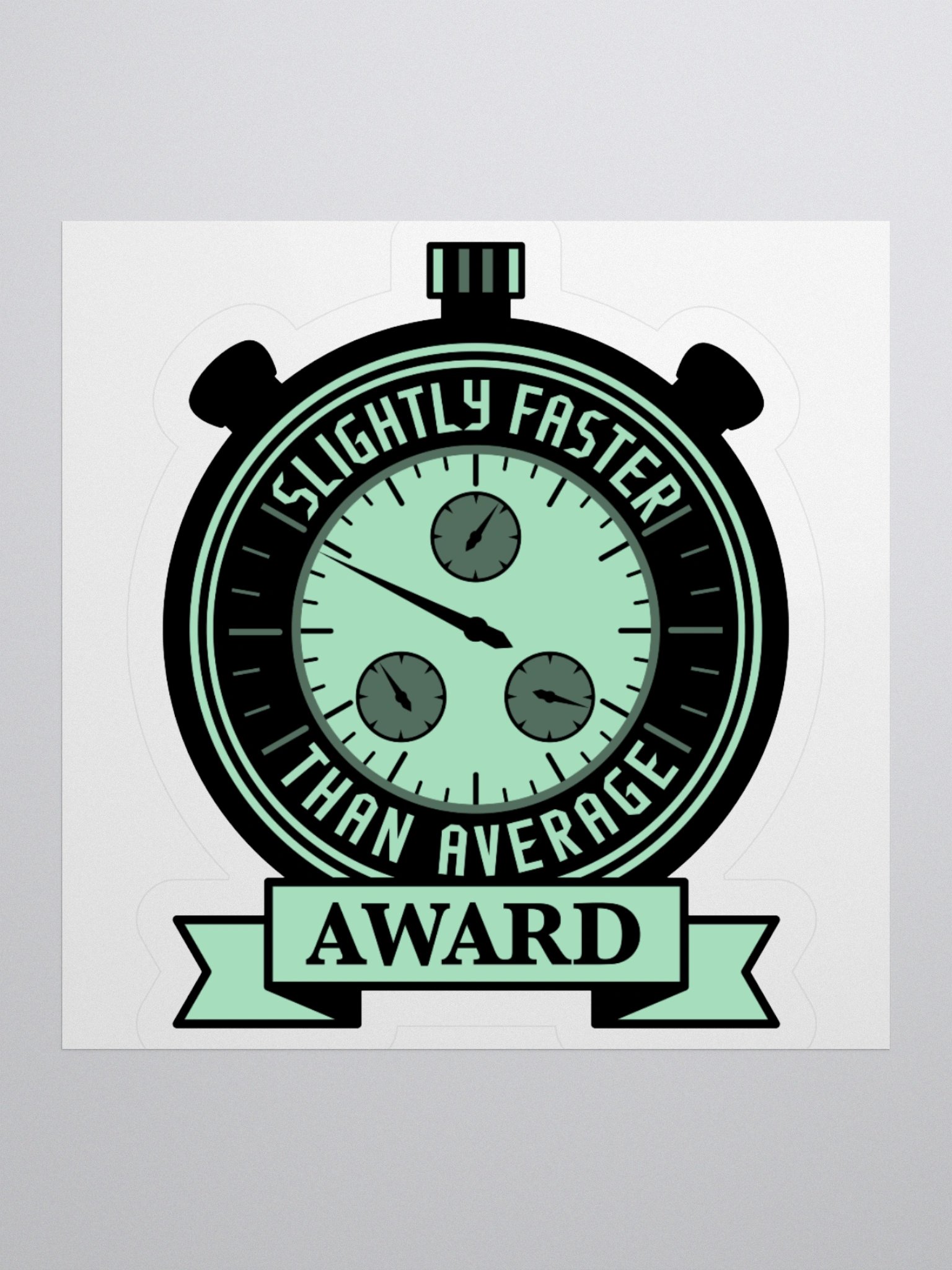 Slightly Faster Award Sticker product image (1)