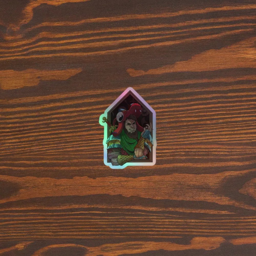 ANTONallcaps Holographic Sticker product image (3)