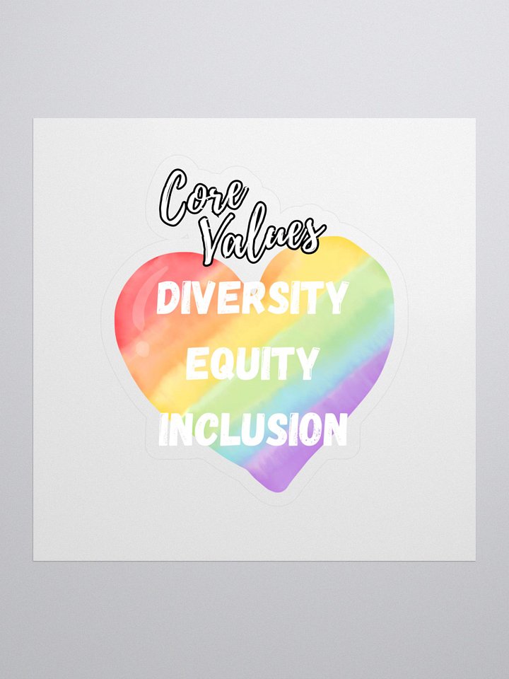 Diversity, Equity, Inclusion Sticker product image (1)